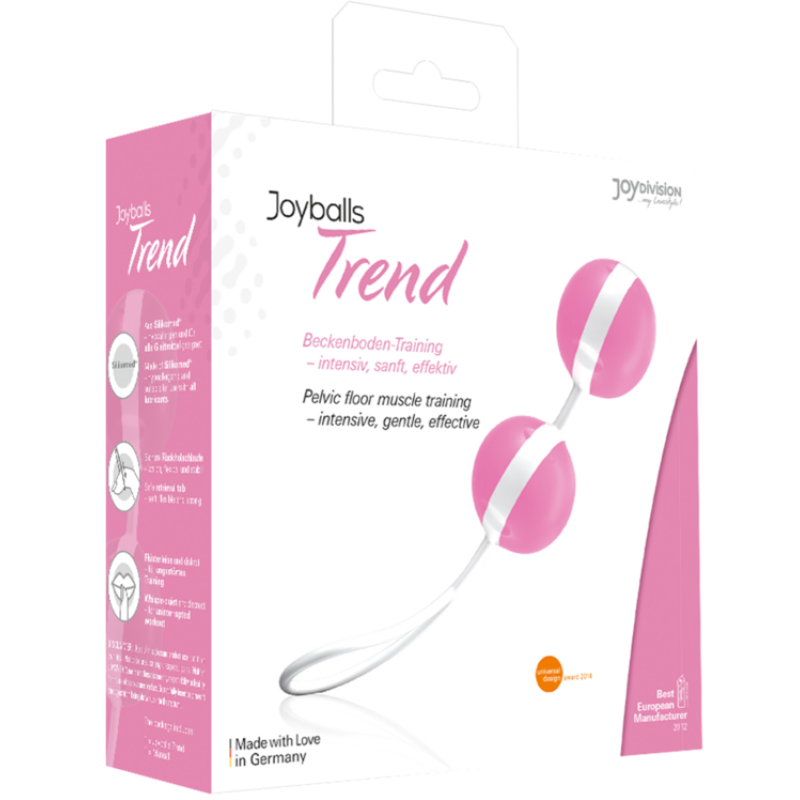 Вагінальні кульки Joydivision Joyballs Рожеві 15045