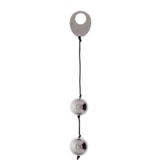 Вагінальні кульки Seven Creations Domino Metallic Balls Сріблясті