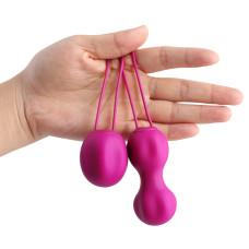 Вагинальные шарики Nomi Tang IntiMate Вес: 53гр и 106гр Фуксия