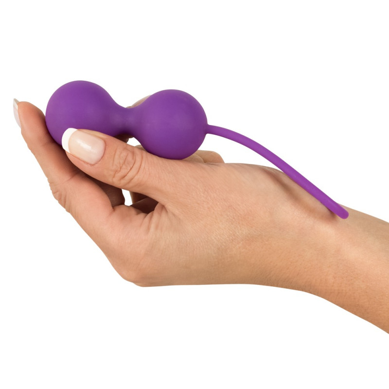 Вагінальні кульки Sweet Smile Kegel Balls Фіолетові Вагінальні кульки Sweet Smile Kegel Balls Фіолетові