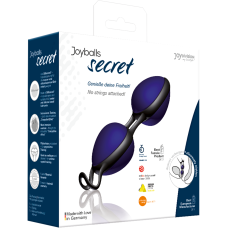 Вагинальные шарики Joydivision Joyballs secret Голубой/Черный