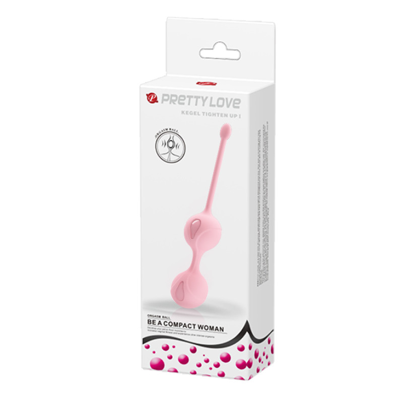 Вагинальные шарики Pretty Love Kegel Tighten Up I Light Pink Вагинальные шарики Pretty Love Kegel Tighten Up I Light Pink