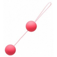 Вагинальные шарики Toy Joy Funky Love 3,5 см Розовые
