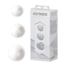 Вагинальные шарики StRubber JOYRIDE Premium GlassiX 19
