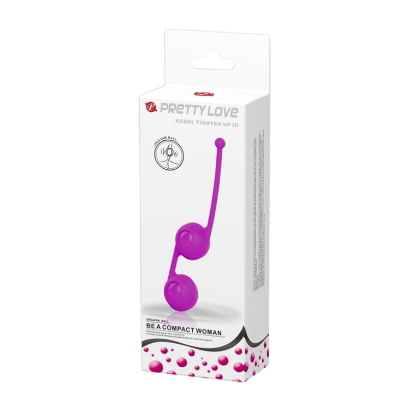 Вагинальные шарики Pretty Love Kegel Tighten Up Balls Фиолетовые Вагинальные шарики Pretty Love Kegel Tighten Up Balls Фиолетовые