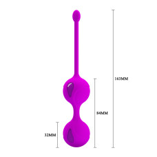Вагинальные шарики Pretty Love Kegel Tighten Up II Purple