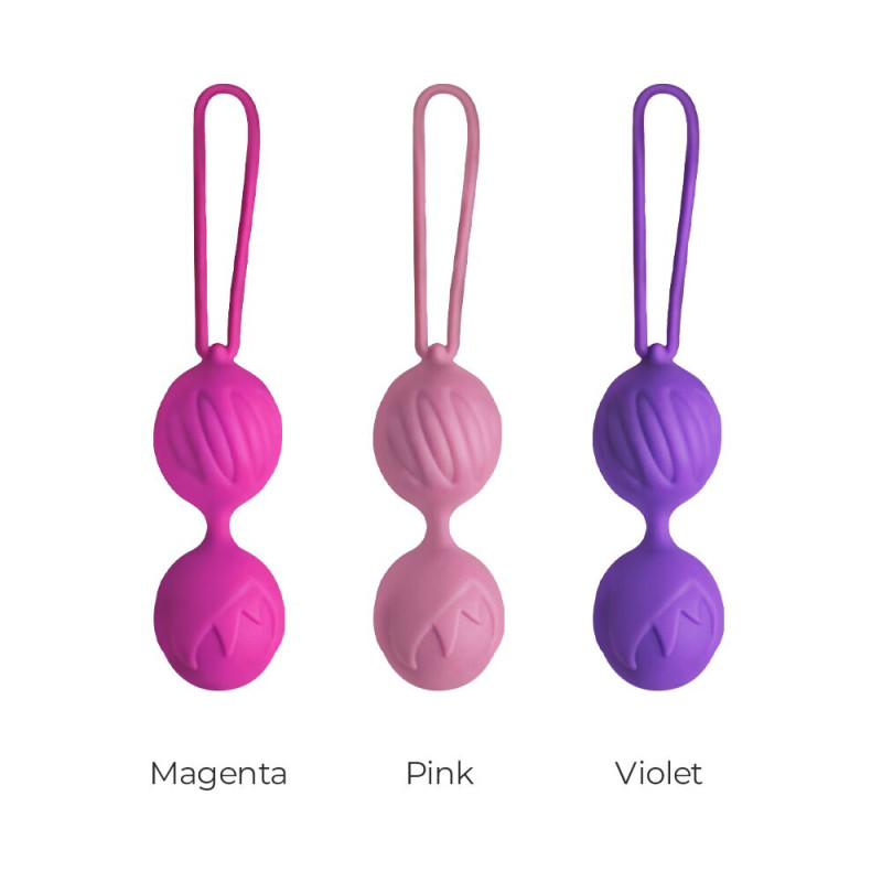 Вагінальні кульки Adrien Lastic Geisha Lastic Balls (L) Фуксія Вагінальні кульки Adrien Lastic Geisha Lastic Balls (L) Фуксія