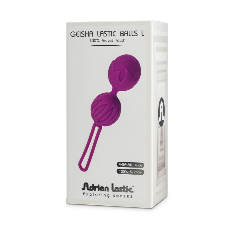 Вагинальные шарики Adrien Lastic Geisha Lastic Balls (L) Розовые Вагинальные шарики Adrien Lastic Geisha Lastic Balls (L) Розовые