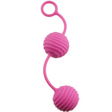 Шарики вагинальные Dreamtoys Neon Pleasure Balls Розовые