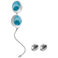 Вагінальні кульки OVO L1 Light Блакитні