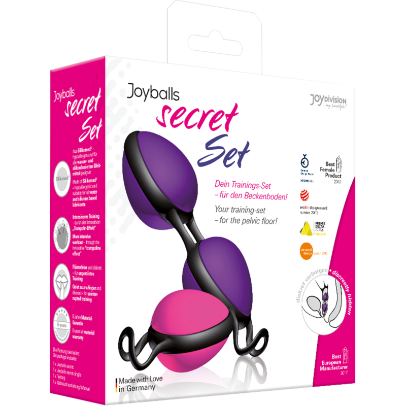 Вагинальные шарики Joydivision Joyballs secret single & double-set Вагинальные шарики Joydivision Joyballs secret single & double-set