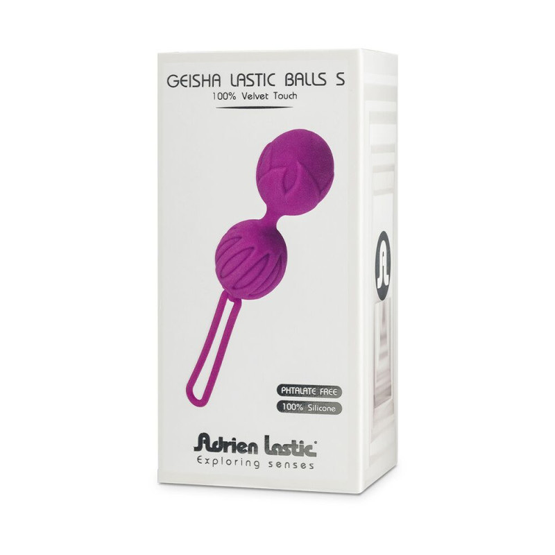 Вагинальные шарики Adrien Lastic Geisha Lastic Balls Mini (S) Розовые Вагинальные шарики Adrien Lastic Geisha Lastic Balls Mini (S) Розовые