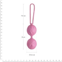 Вагинальные шарики Adrien Lastic Geisha Lastic Balls Mini (S) Розовые