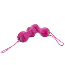 Вагинальные шарики Nomi Tang IntiMate Plus Вес: 83гр и 139гр Фуксия