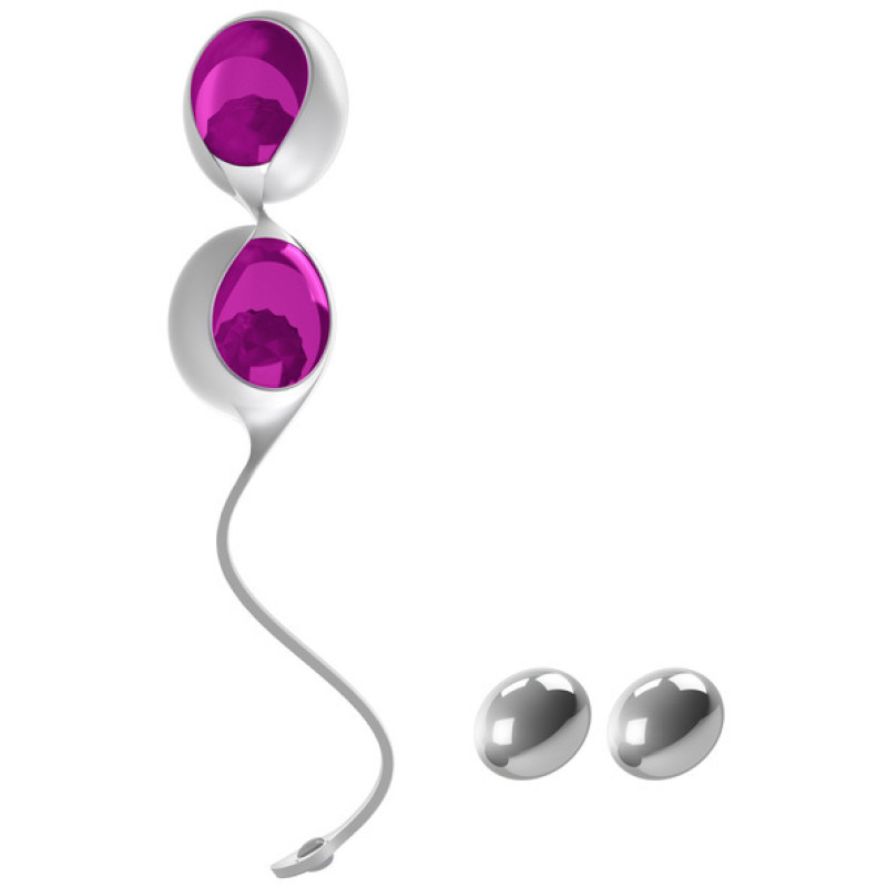 Вагинальные шарики OVO L1 Лиловые Вагинальные шарики OVO L1 Лиловые