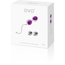 Вагинальные шарики OVO L1 Лиловые