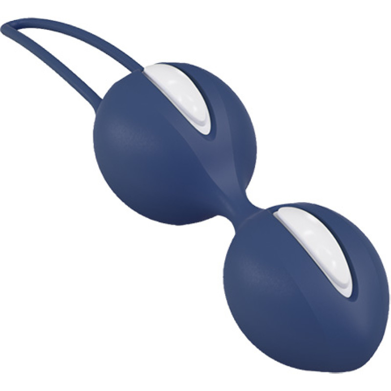 Вагинальные шарики Fun Factory Smartballs Teneo Duo Белые/Синие Вагинальные шарики Fun Factory Smartballs Teneo Duo Белые/Синие