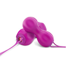 Вагинальные шарики Nomi Tang IntiMate Plus Вес: 83гр и 139гр Фиолетовые