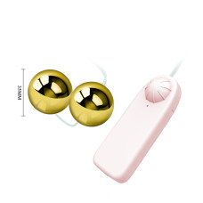 Вагинальные шарики LyBaile Golden Balls two vibrators