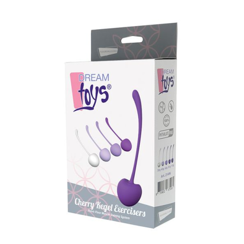 Набор вагинальных шариков Dreamtoys Cherry Kegel Exercisers Набор вагинальных шариков Dreamtoys Cherry Kegel Exercisers