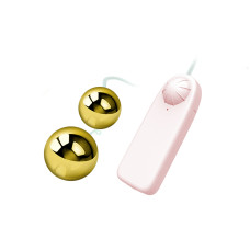 Вагинальные шарики LyBaile Golden Balls two vibrators