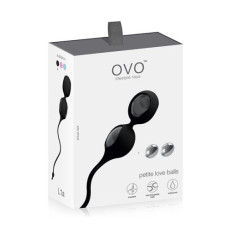 Вагінальні кульки OVO L1A Чорні