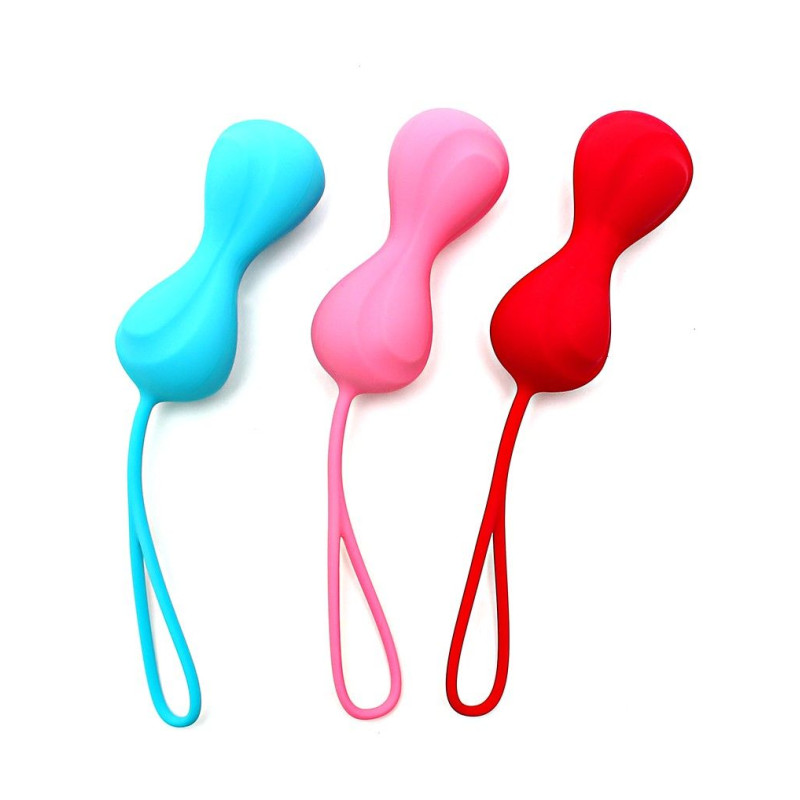 Вагинальные шарики Satisfyer balls C02 double 3 шт Вагинальные шарики Satisfyer balls C02 double 3 шт