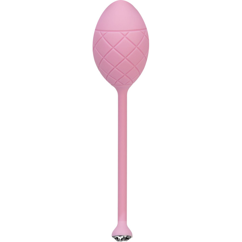 Роскошные вагинальные шарики PILLOW TALK Frisky с кристаллом Сваровски Розовые Роскошные вагинальные шарики PILLOW TALK Frisky с кристаллом Сваровски Розовые