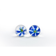 Вагінальні кульки Topco Sales TLC CyberGlass Ben Wa Balls Сині