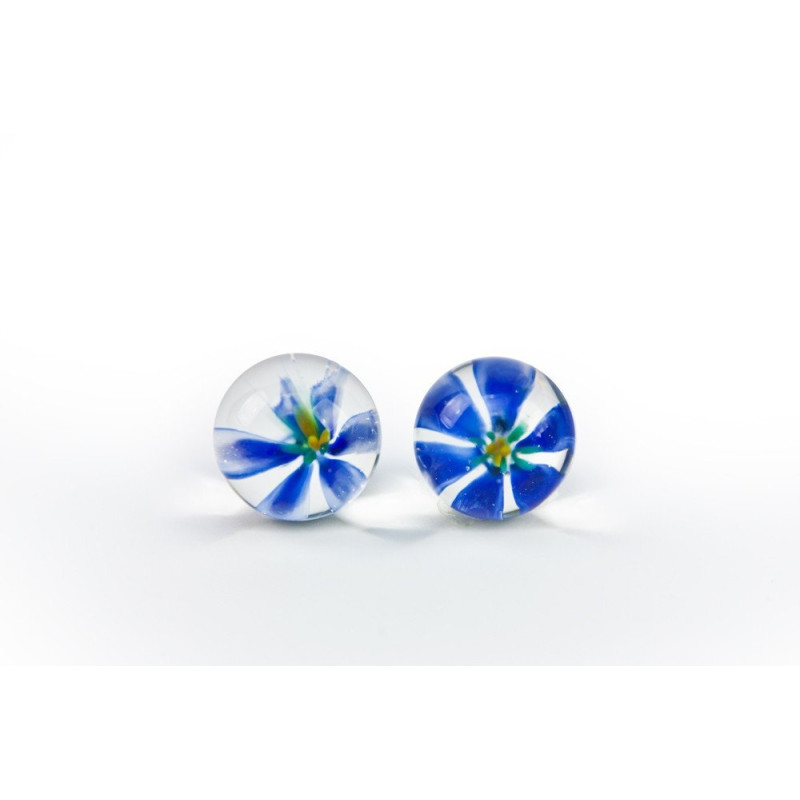 Вагинальные шарики Topco Sales TLC CyberGlass Ben Wa Balls Голубые