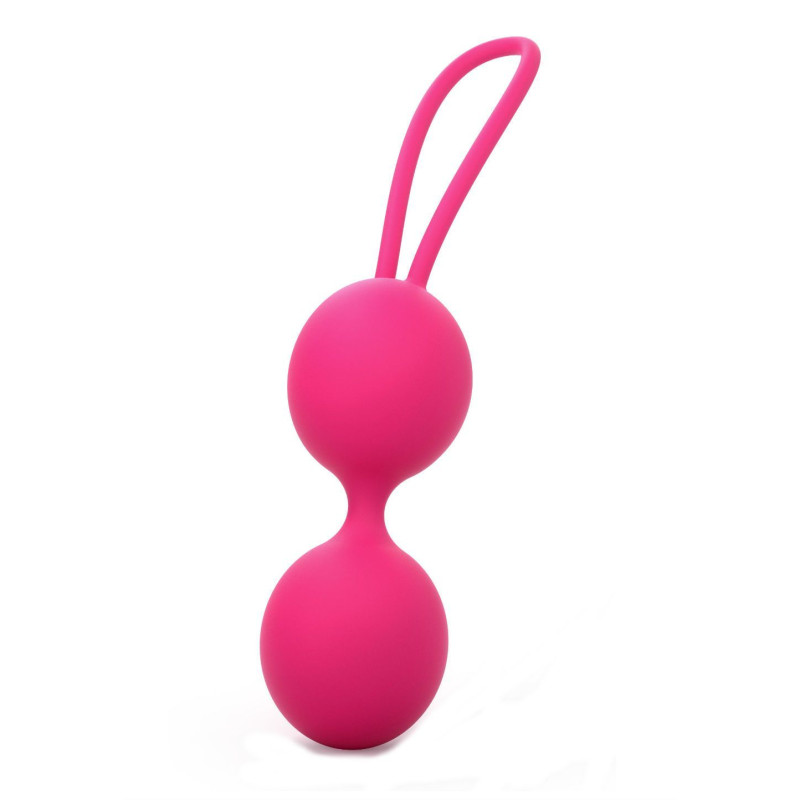 Вагинальные шарики Dorcel Dual Balls Magenta, диаметр 3,6см, вес 55гр Вагинальные шарики Dorcel Dual Balls Magenta, диаметр 3,6см, вес 55гр