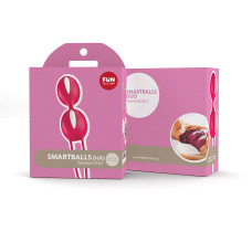 Вагинальные шарики Fun Factory Smartballs Teneo Duo Красные