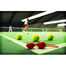 Вагинальные шарики Fun Factory Smartballs Teneo Duo Красные