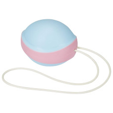 Вагинальный шарик Amor Gym Balls Single голубой/розовый