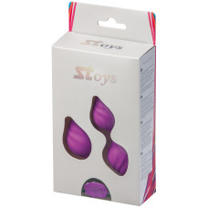 Вагинальные шарики StRubber SToys Love Ball Set Фиолетовые