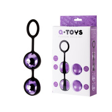 Вагинальные шарики Toyfa A-toys 3,5 см Фиолетовые