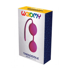 Вагинальные шарики Wooomy Taradiddle Kegel Ball, диаметр 3,5 см, масса 54 г