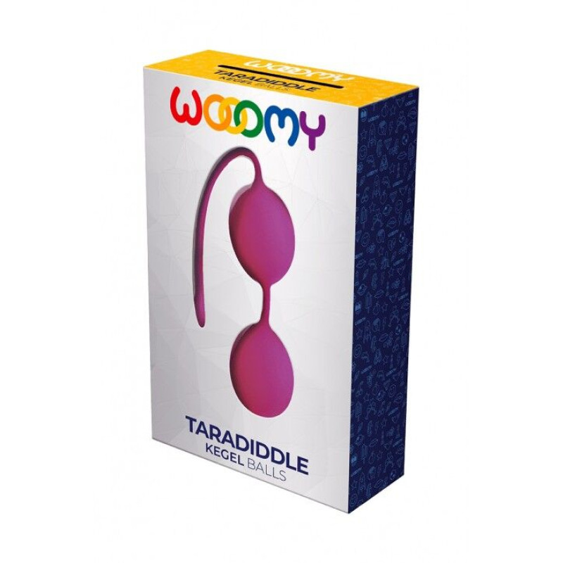 Вагинальные шарики Wooomy Taradiddle Kegel Ball, диаметр 3,5 см, масса 54 г Вагинальные шарики Wooomy Taradiddle Kegel Ball, диаметр 3,5 см, масса 54 г
