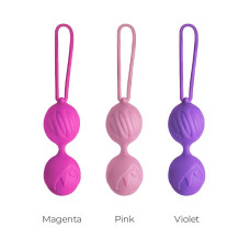 Вагинальные шарики Adrien Lastic Geisha Lastic Balls Mini (S) Фуксия