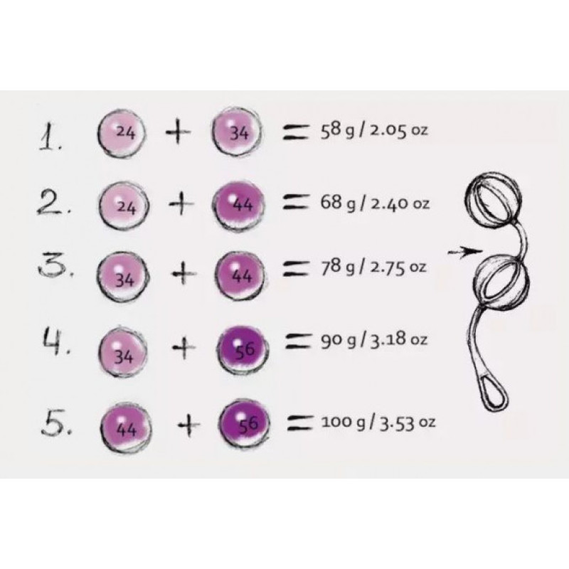 Вагинальные шарики Fun Toys Geisha Balls 2 Вагинальные шарики Fun Toys Geisha Balls 2