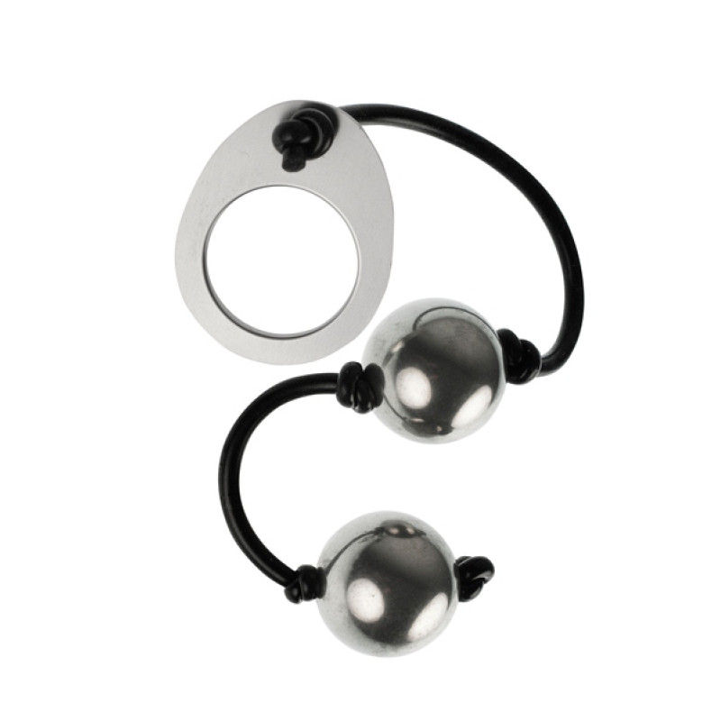 Вагінальні кулі Rocks Off Love Balls Сріблястий Вагінальні кулі Rocks Off Love Balls Сріблястий