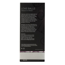 Вагинальные шары Rocks Off Love Balls Серебристый