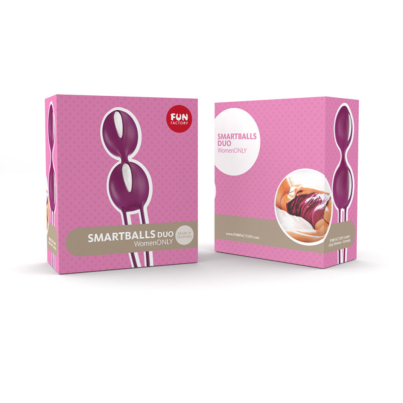 Вагинальные шарики Fun Factory Smartballs Teneo Duo Лиловые Вагинальные шарики Fun Factory Smartballs Teneo Duo Лиловые