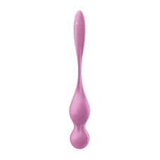 Вагинальные смарт-шарики с вибрацией Satisfyer Love Birds 1 Connect App Pink, 78 г