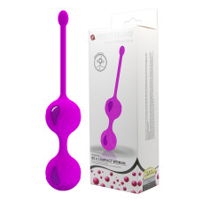 Вагинальные шарики Pretty Love Kegel Balls Розовые 3.2 см