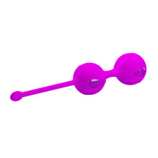 Вагинальные шарики Pretty Love Kegel Balls Розовые 3.2 см