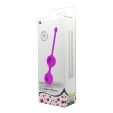 Вагинальные шарики Pretty Love Kegel Balls Розовые 3.2 см