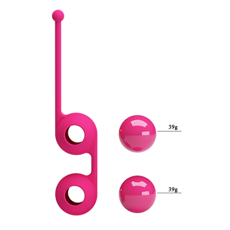 Вагинальные шарики Pretty Love Kegel Tighten Up Balls III Розовые Вагинальные шарики Pretty Love Kegel Tighten Up Balls III Розовые