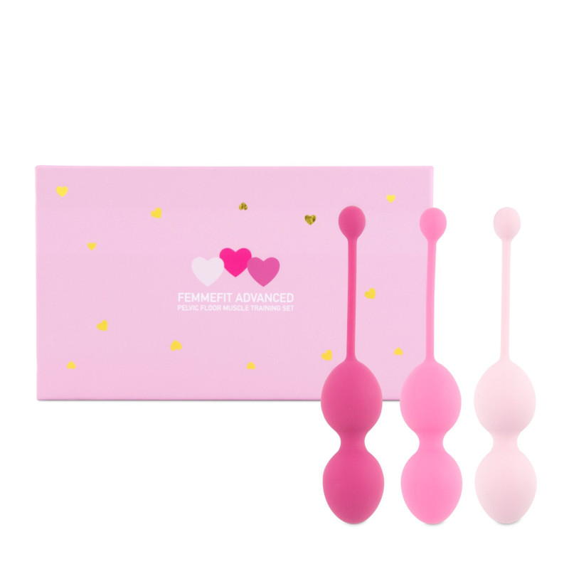 Набор вагинальных шариков для продвинутых FeelzToys - FemmeFit Advanced Pelvic Muscle Training Set Набор вагинальных шариков для продвинутых FeelzToys - FemmeFit Advanced Pelvic Muscle Training Set