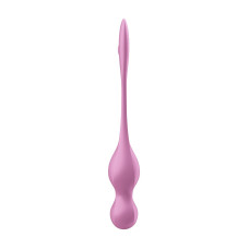 Вагинальные смарт-шарики с вибрацией Satisfyer Love Birds 1 Connect App Pink, 78 г